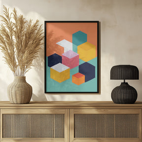 Cubes Poster