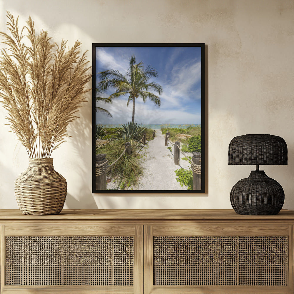 Path to the beach Poster