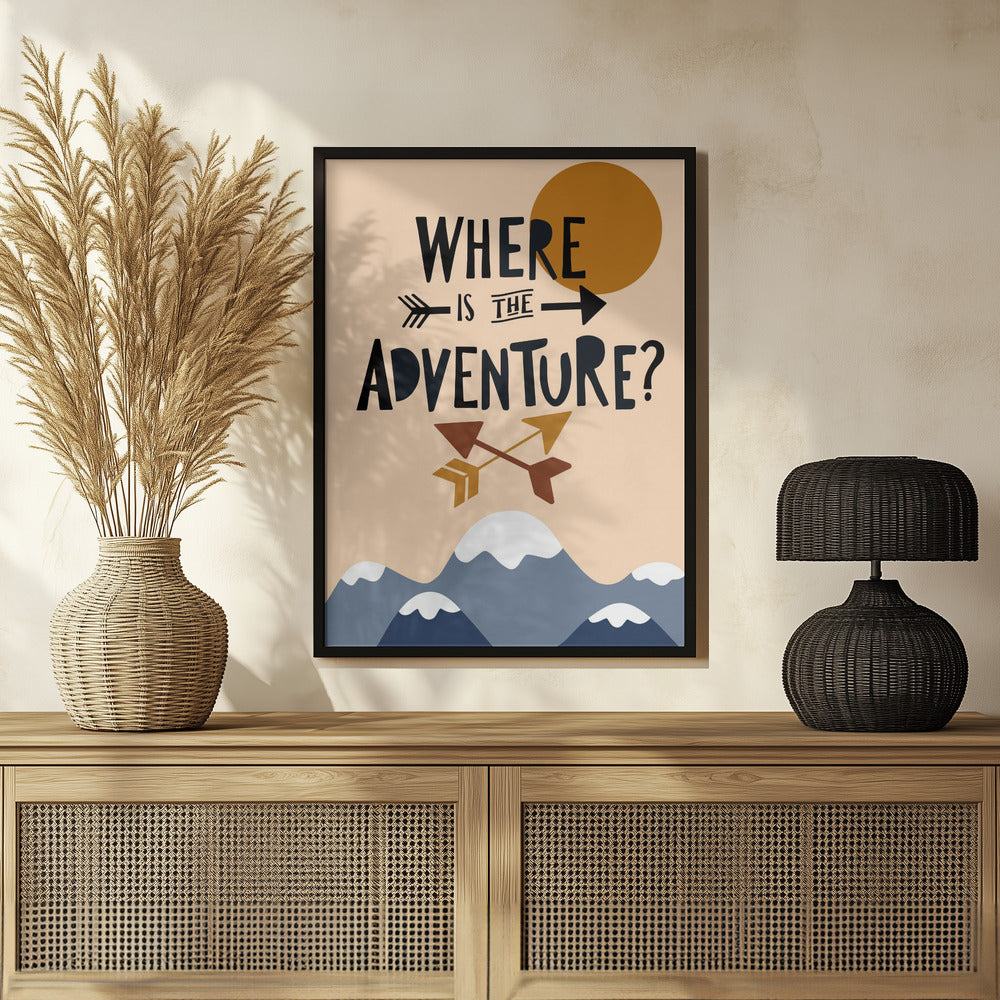 Where Is the Adventure Poster