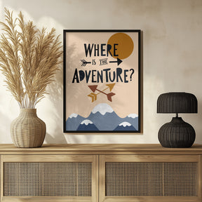 Where Is the Adventure Poster