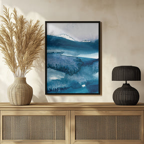 Stormy sea Poster