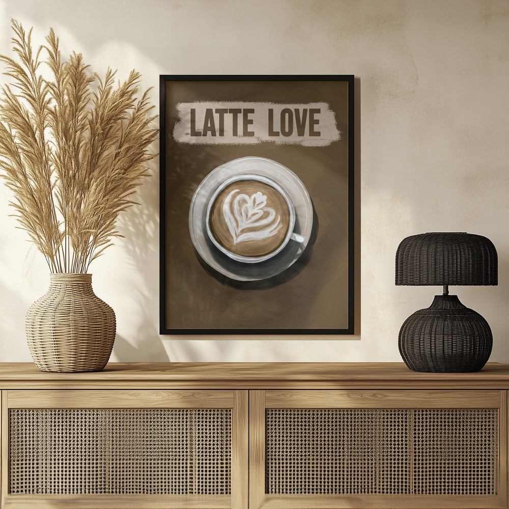 Latte Love Poster