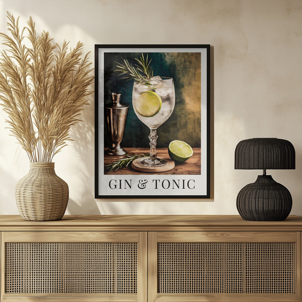 Gin &amp; Tonic Poster