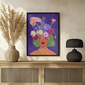 Flower head Poster