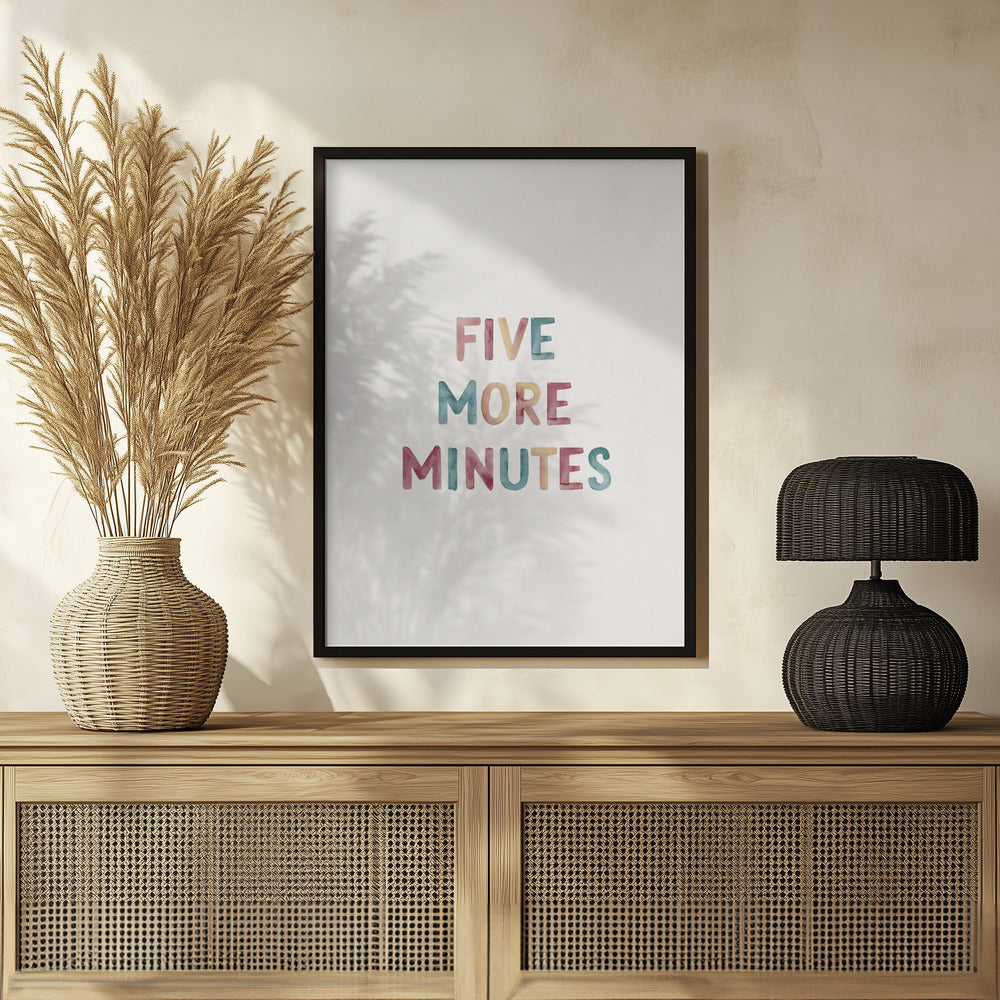 Five More Minutes Poster