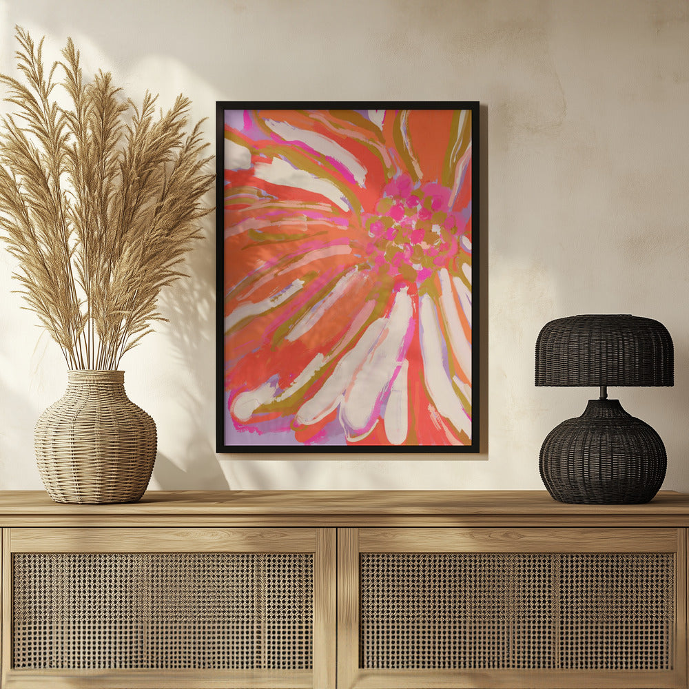 Abstract flower detail Poster