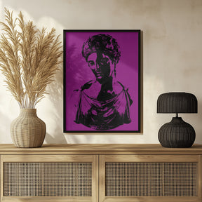 Bust of Ariadne Poster