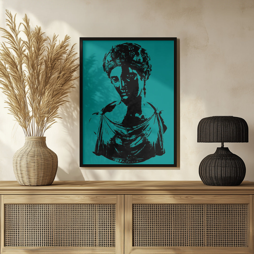 Bust of Ariadne Poster