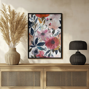 Watercolor Floral No. 5 Poster