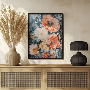 Watercolor Floral No. 7 Poster