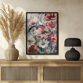 Watercolor Floral No. 11 Poster