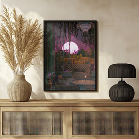 Purple Moon Palace Poster