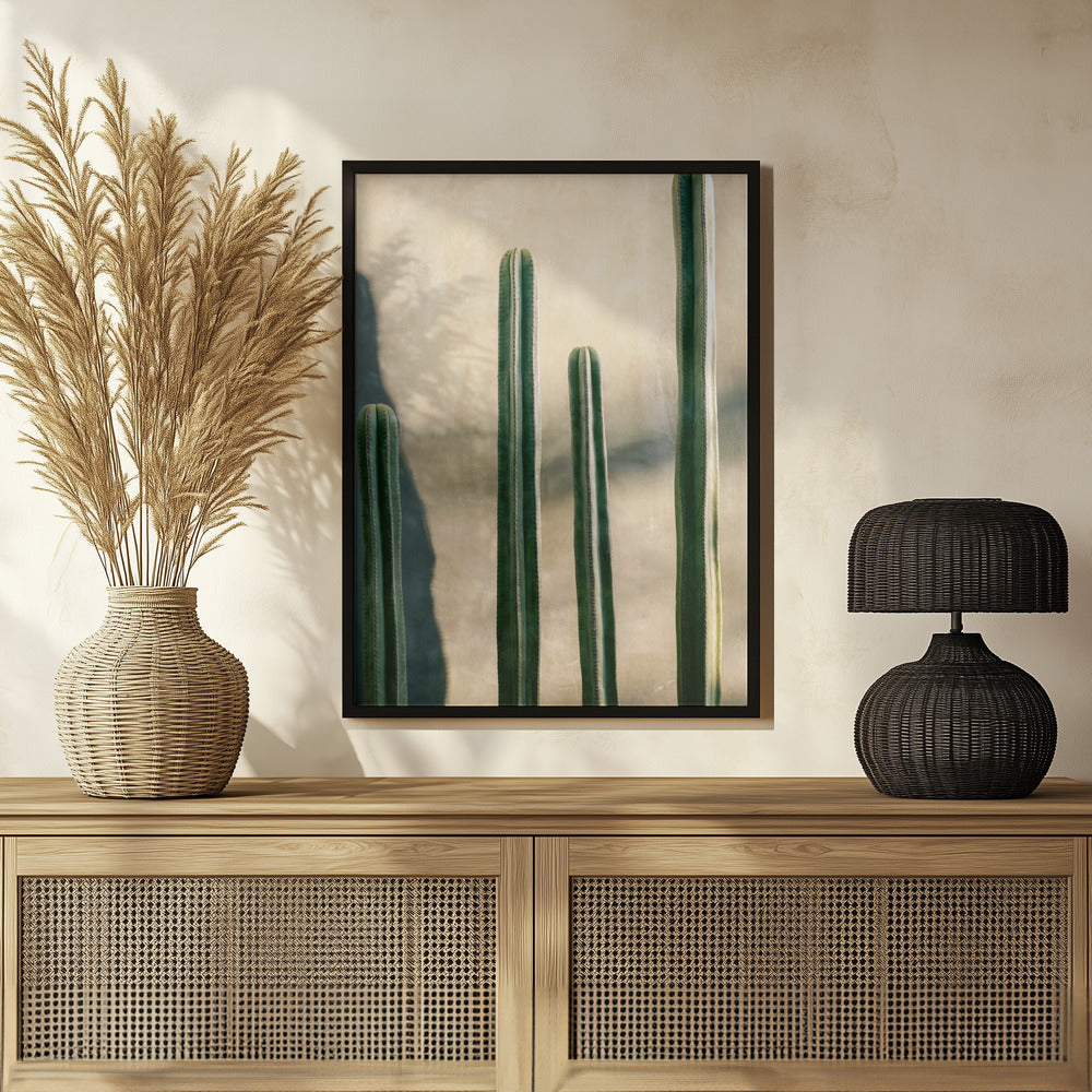 Oaxaca Shades of Green | Mexico travel photography Poster