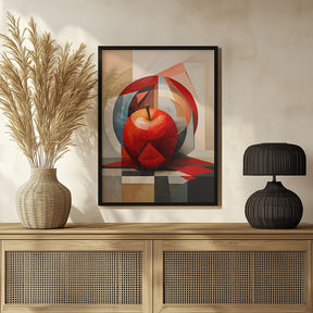 The Abstract Apple Poster