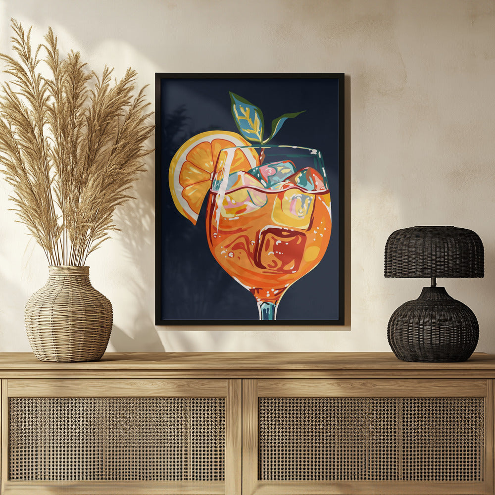 Hawaiian Cocktail Poster