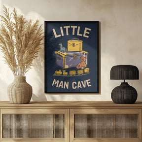 Little Man Cave Poster