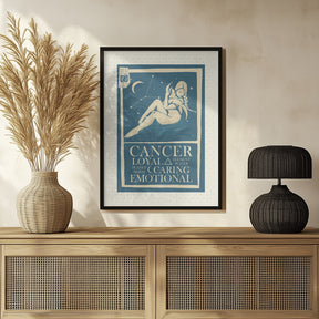 Cancer Zodiac Poster Poster