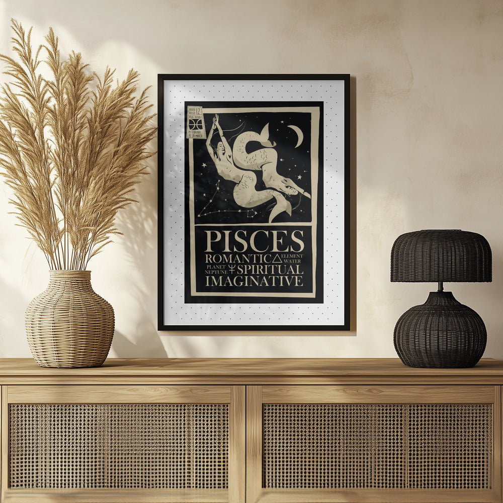 Pisces Print Poster