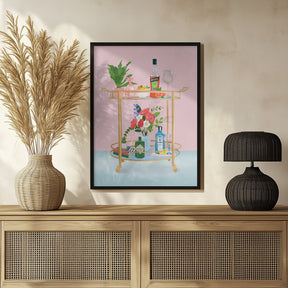 Bar Cart Poster