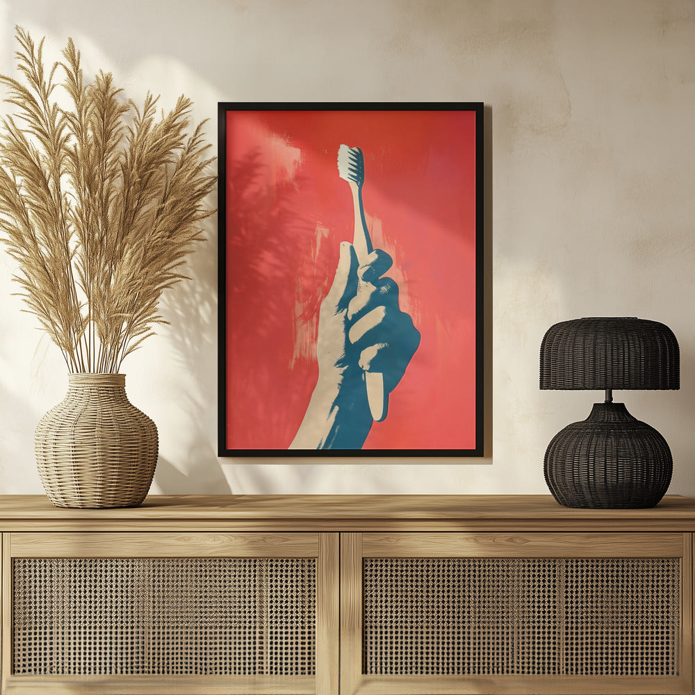 Praise the Toothbrush Poster