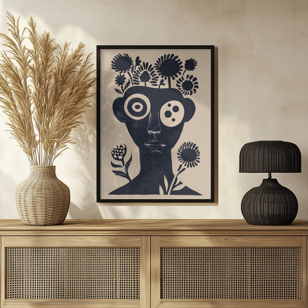 Flower Head Poster