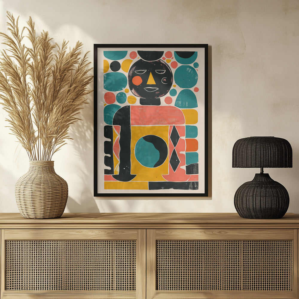 Geometric Harmony Poster