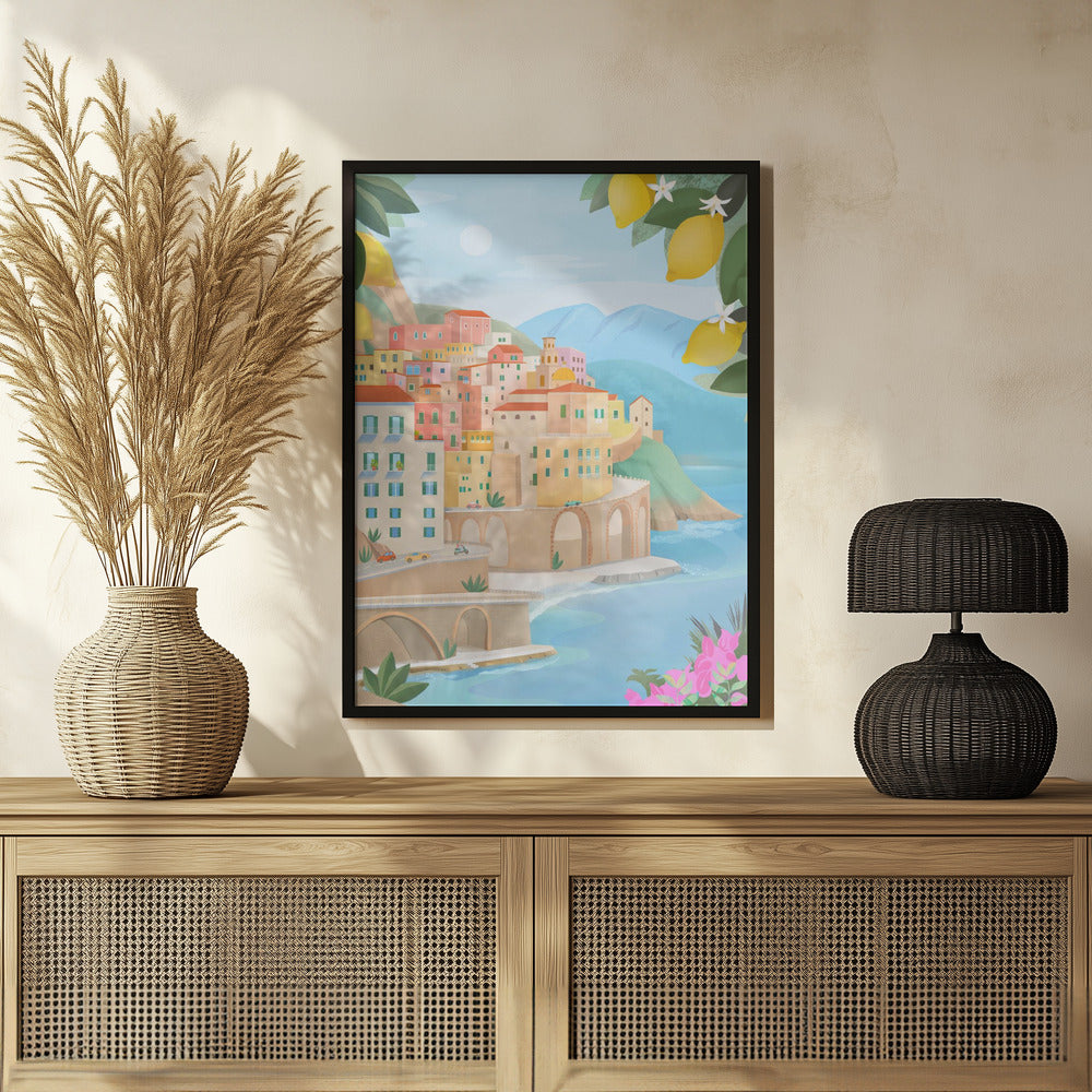 Amalfi Coast, Italy Poster