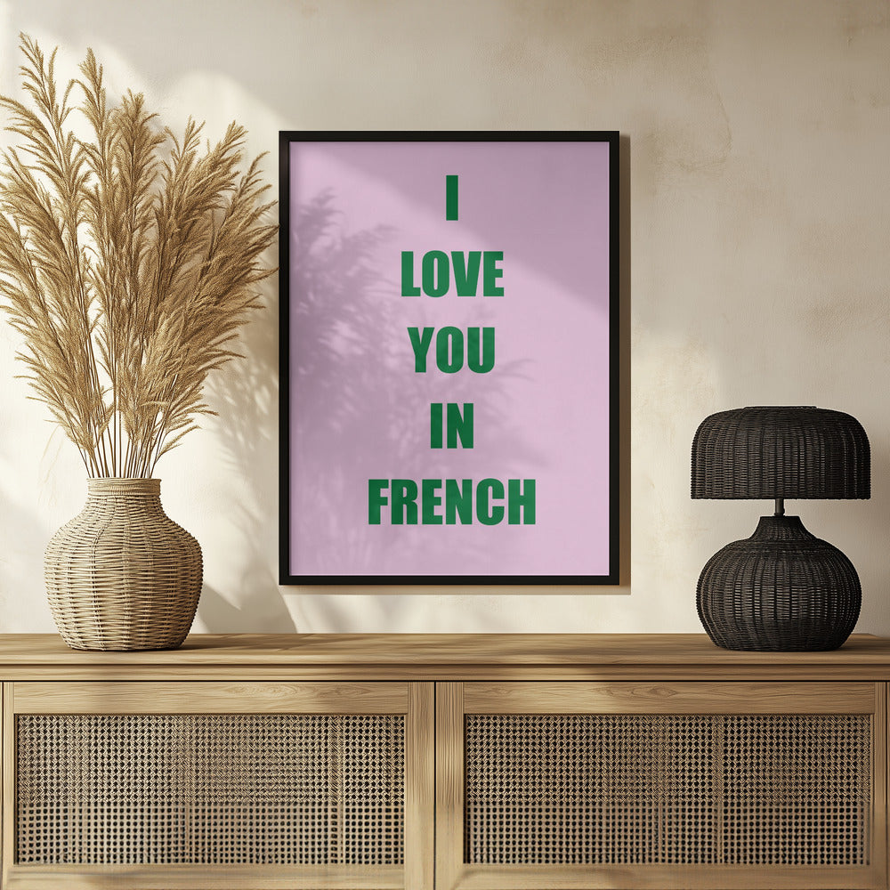 Frenchlovegreen Ratioiso Poster