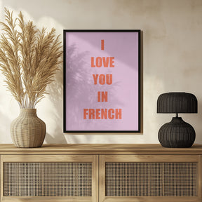 Frenchloveorange Ratioiso Poster