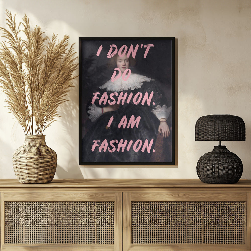 Iamfashionii Ratioiso Poster