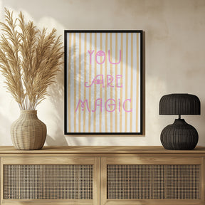 Magicstripespink Ratioiso Poster