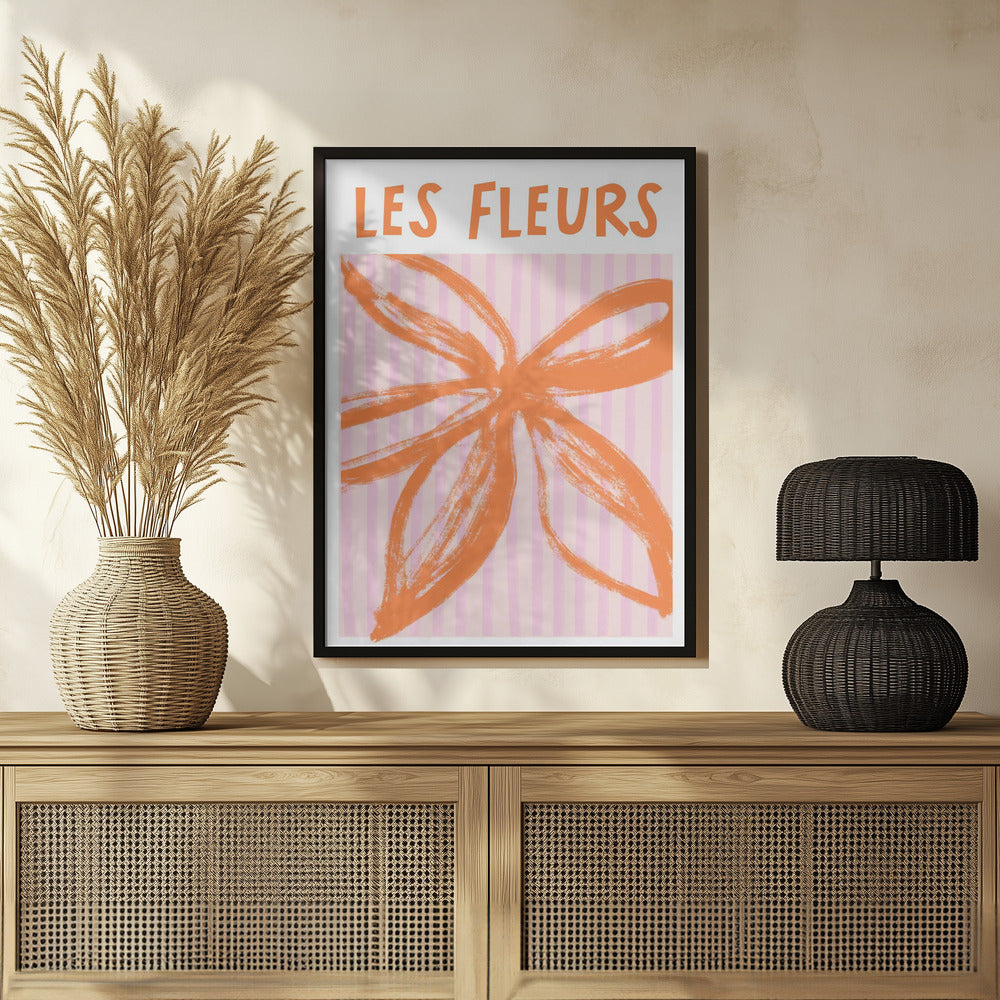 Orangelesfleurs2 Ratioiso Poster