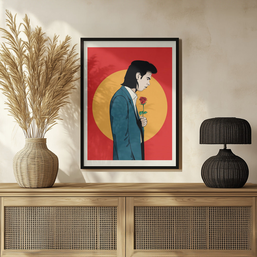 Nick Cave Wild Rose Poster