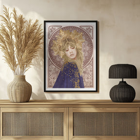 Stevie Nicks Mucha Poster