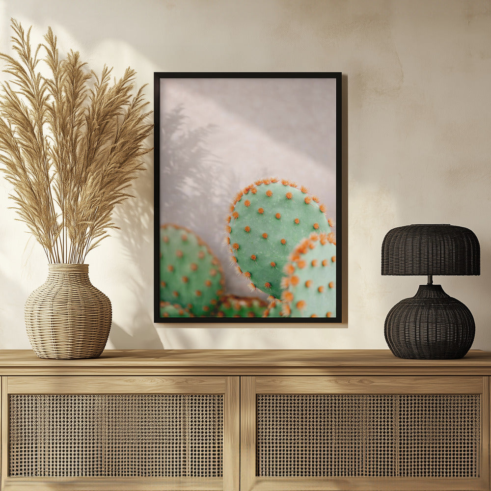 Cacti Pastel Tones Poster