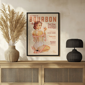 Babes of Bourbon Vol 9 Vintage Whiskey Pinup Poster