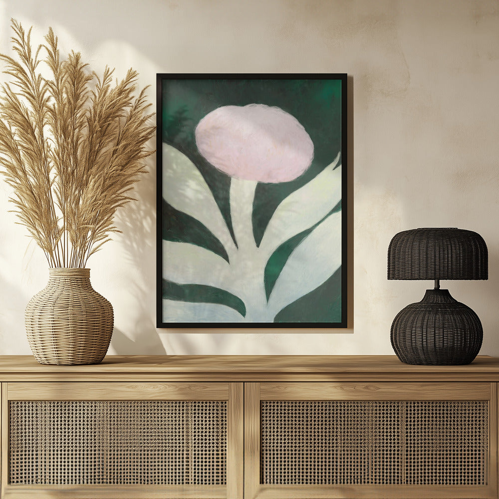 Moon flower Poster