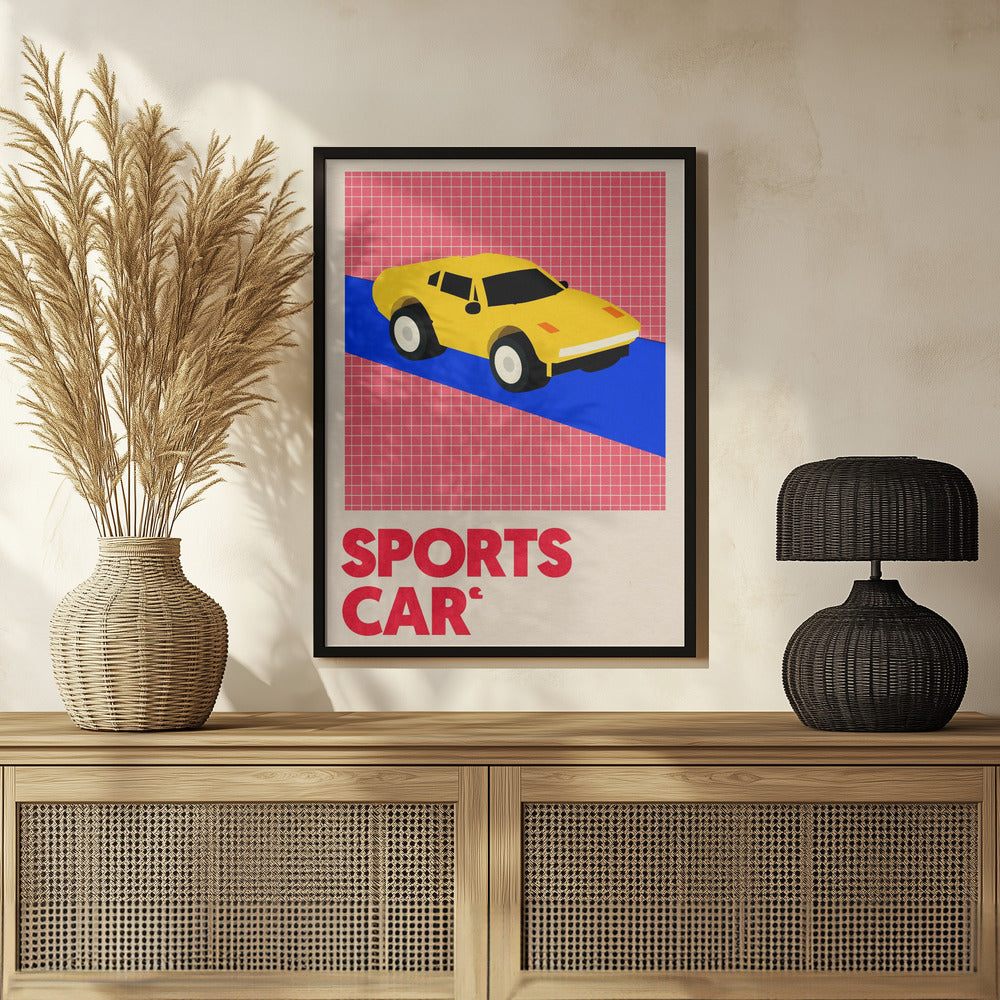 Sports Car Poster