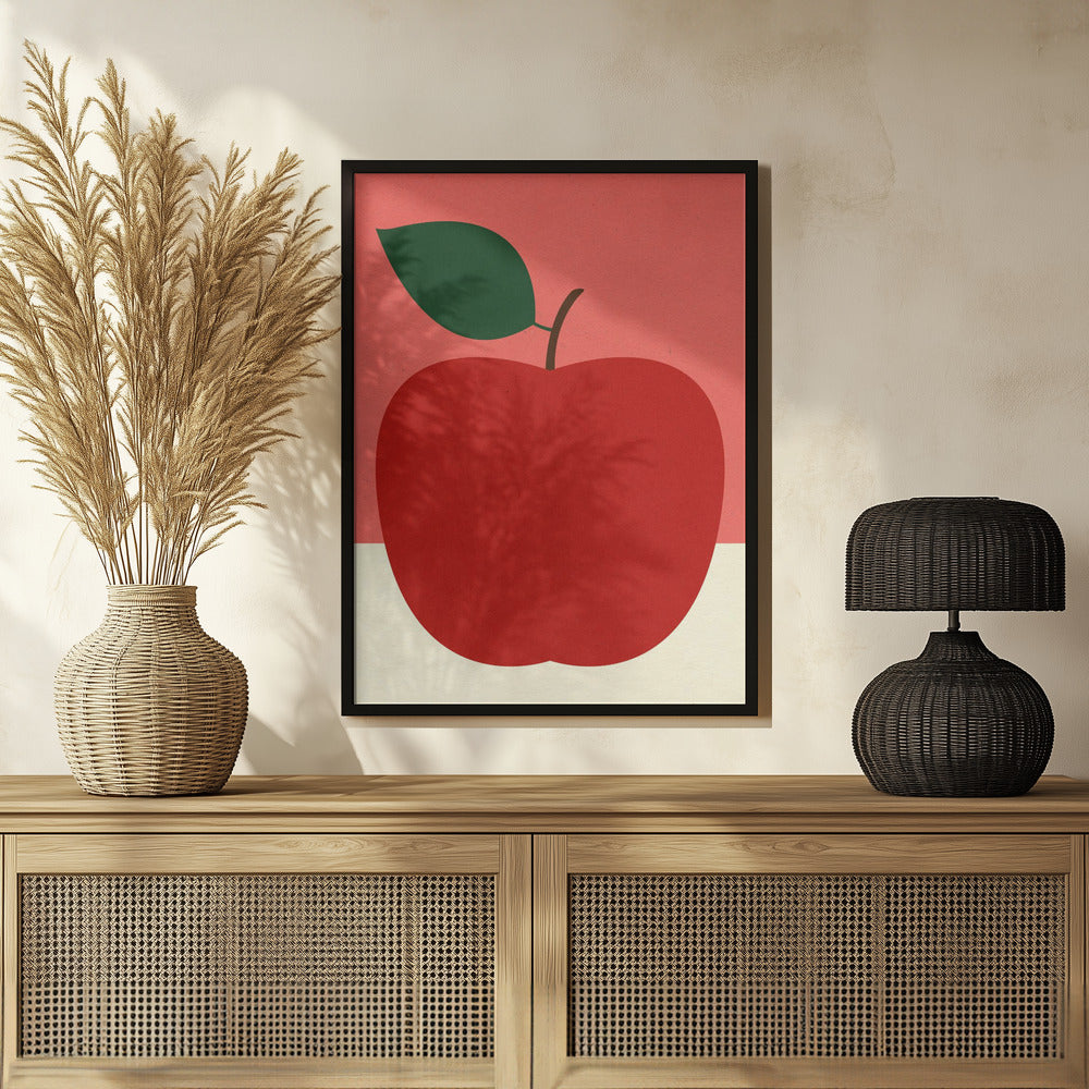 Red Apple Poster