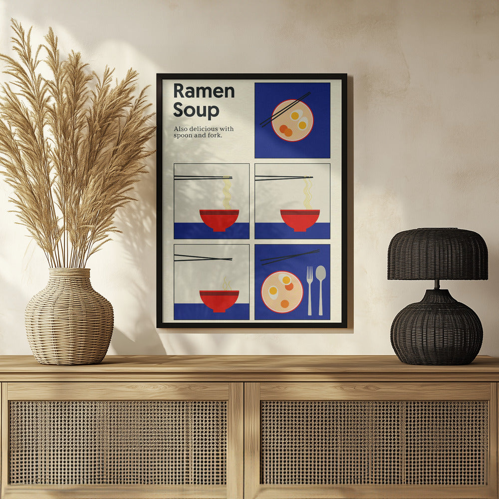 Poster Ramen Soup Poster