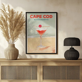 Cape Cod Cocktail Tall Poster Poster