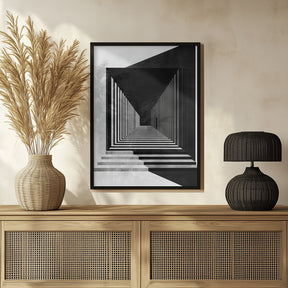 Abstract Hallway Poster