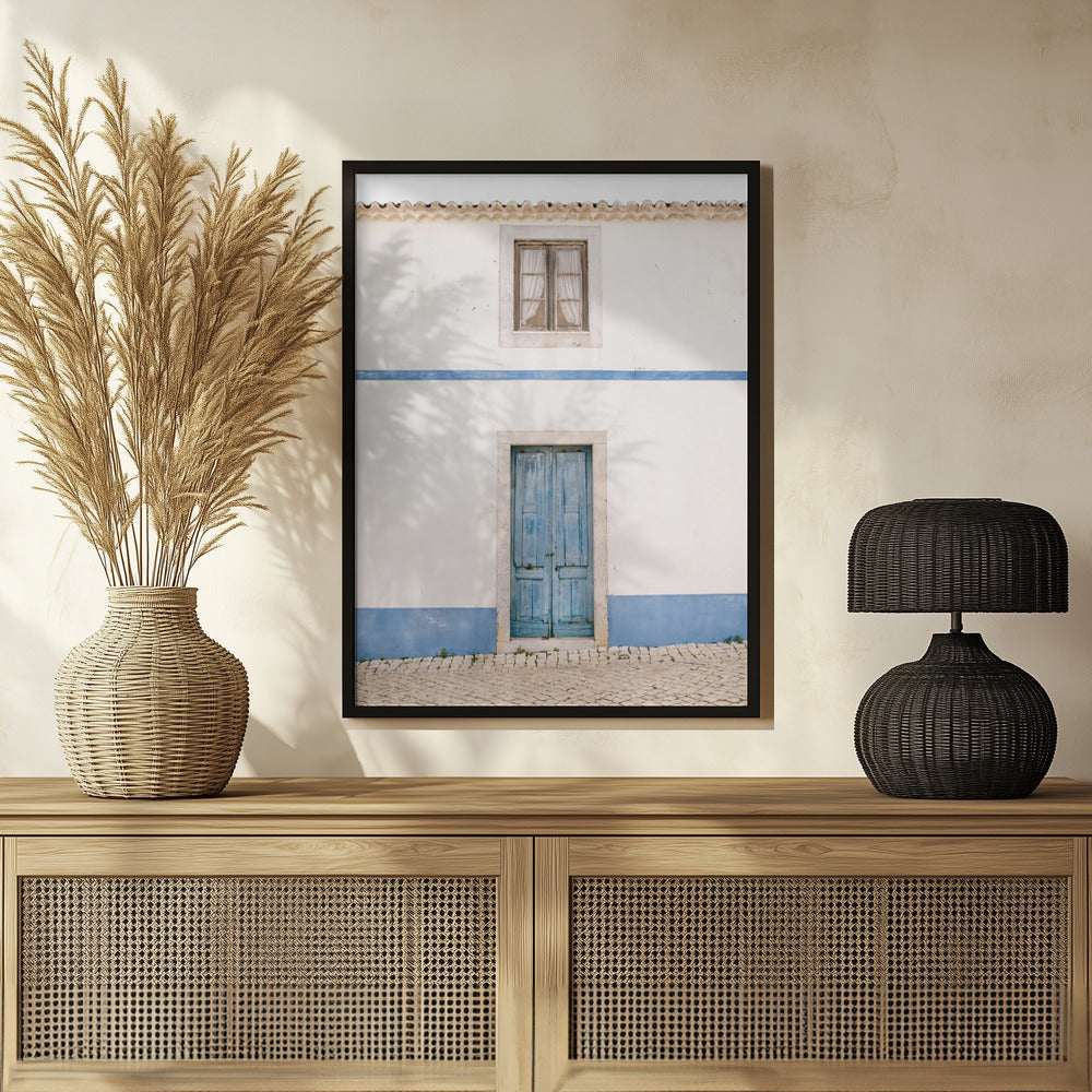 Ericeira Blue Door Poster