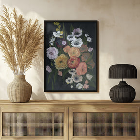 Leocadia moody bouquet Poster