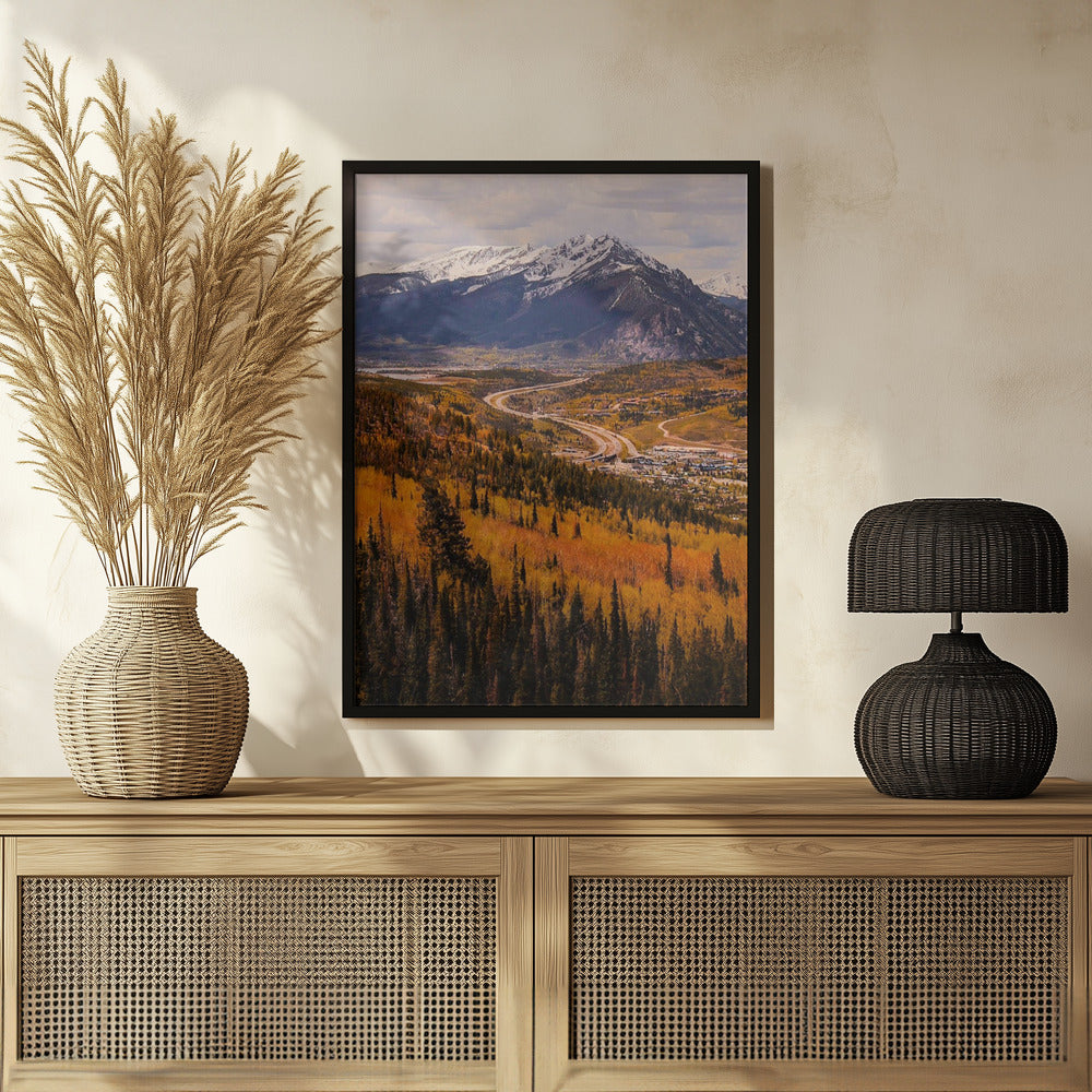 Fall in Silverthorne Poster