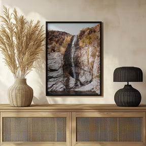 Ventana Canyon Waterfall Poster