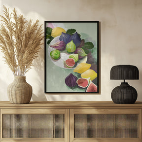 Figs and lemons Poster