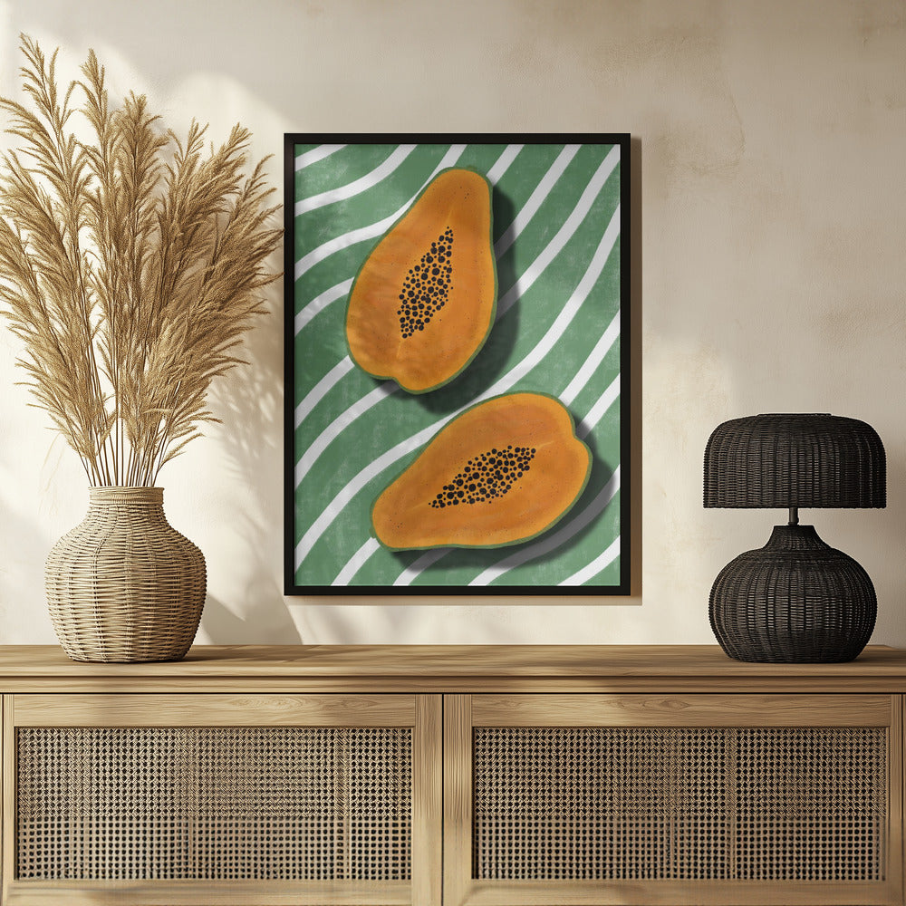 Papayas Poster