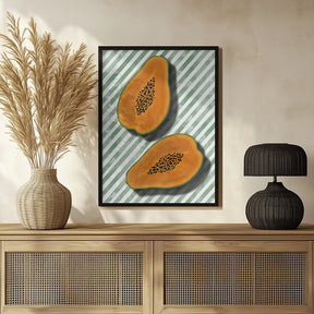 Papayas Poster