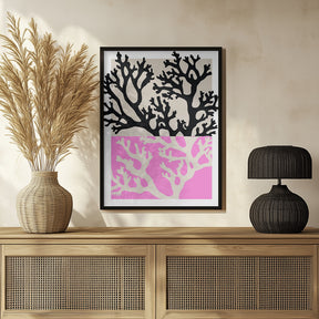 Coral (Pink) Poster